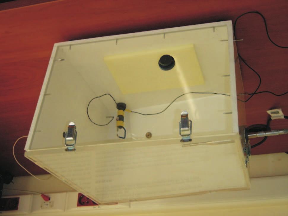 Sound-Absorbing and Insulating Enclosures for Ultrasonic Range 161 Fig. 1. The chamber for measuring of the sound absorption coefficient in ultrasonic frequency range. Fig. 2.