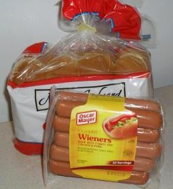 Least Common Multiple (LCM) Hot dogs are usually sold 10 to a package, while hot dog buns are usually sold 8 to a package.