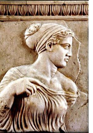 Aphrodite: Goddess of love and beauty, she is the wife of the ugliest* of the gods, Hephaestus.