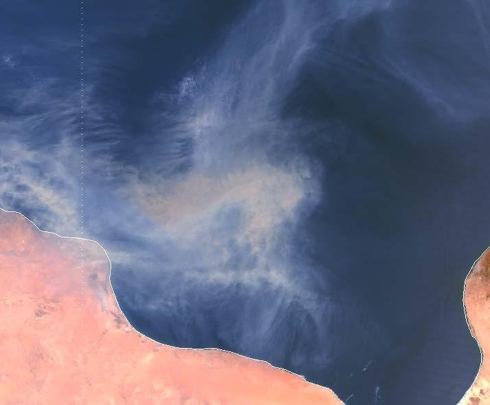 MTG Improvements: smoke detection SEVERI (11:00 UTC) MODIS