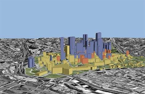 terrain surface elevation models assists urban planners and municipal managers to create a model and visualize the urban space in three dimensions (Figure 5).