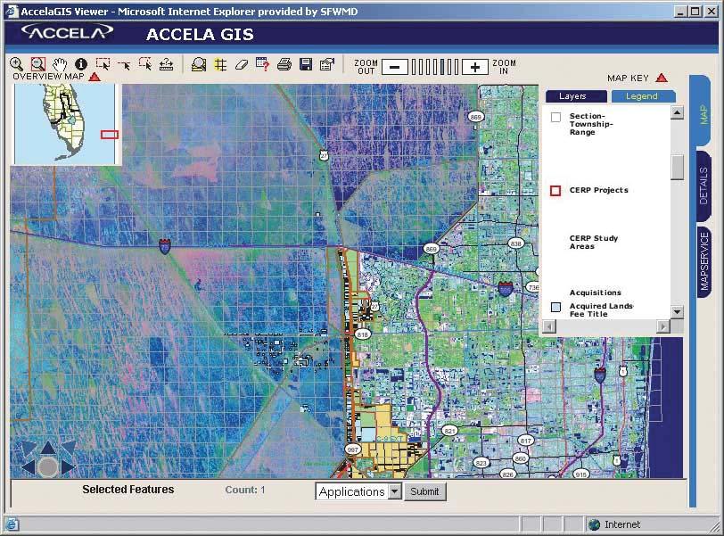 Restoring America's Everglades With GIS By Frank S. Razem, South Florida Water Management District, and Michael Rose, GeoAnalytics, Inc.