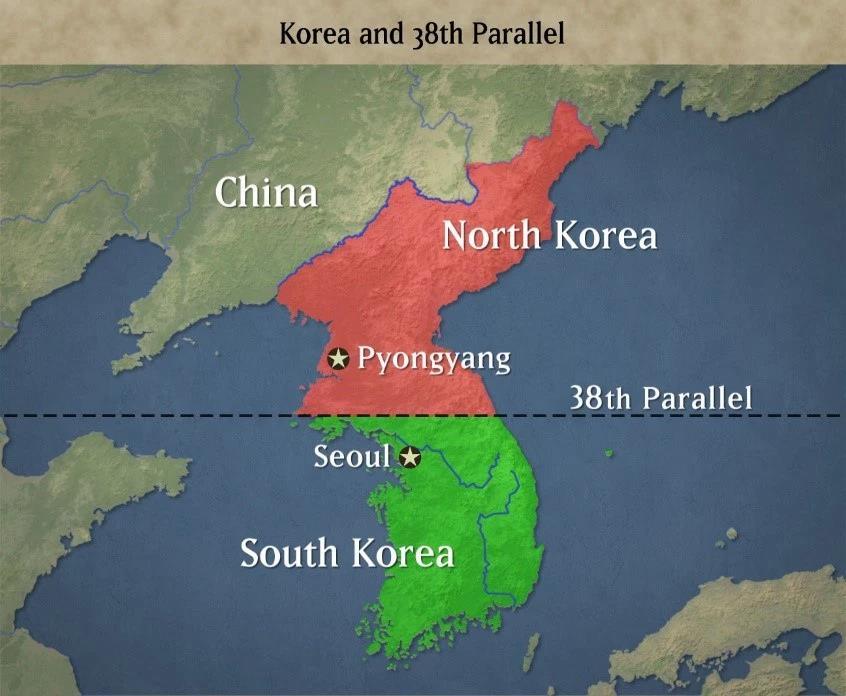 What kind of landform is Korea?