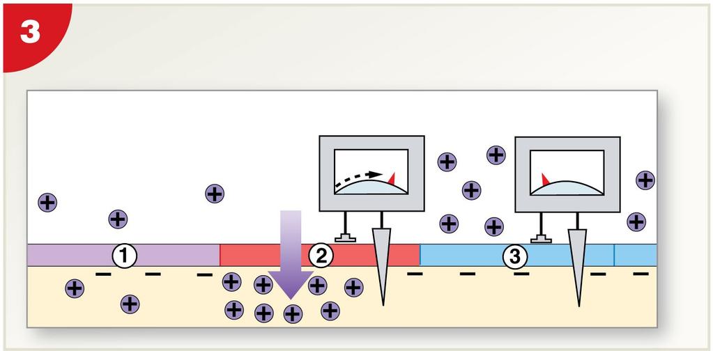 Figure 12-15 Continuous Propagation of an Action Potential along an Unmyelinated Axon An action