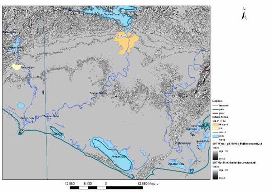 Potential Tsunami Hazard Sites in the Adana Area Potential