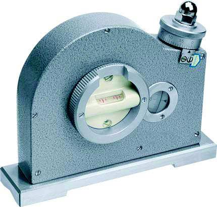 Spirit Clinometer with Micrometer Element DIN 877 Longitudinal and cross level