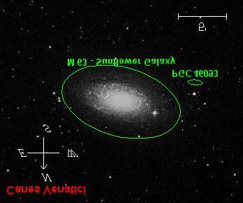 M63 - the Sunflower Galaxy - was discovered by Pierre Mechain - interestingly, it was Mechain's first contribution to Messier's catalog. Mechain swept this galaxy into his FOV on June 14, 1779.