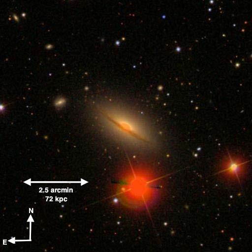 Halos Around Two Massive Galaxies NGC