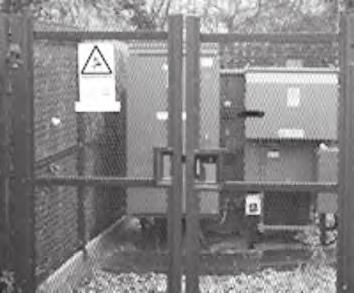 8 3. (a) Describe the National Grid. [2] (b) The picture shows a transformer that supplies electricity to consumers from the National Grid.