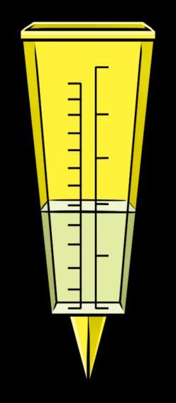 Measures the temperature