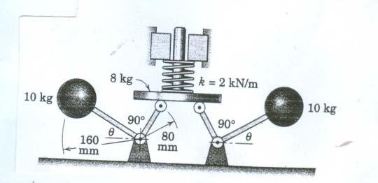 11. The ball A of mass 10 kg is attached to the light rod of length l = 0. 8 m. The mass of the carriage alone is 50 kg and it moves with an acceleration a o as shown.