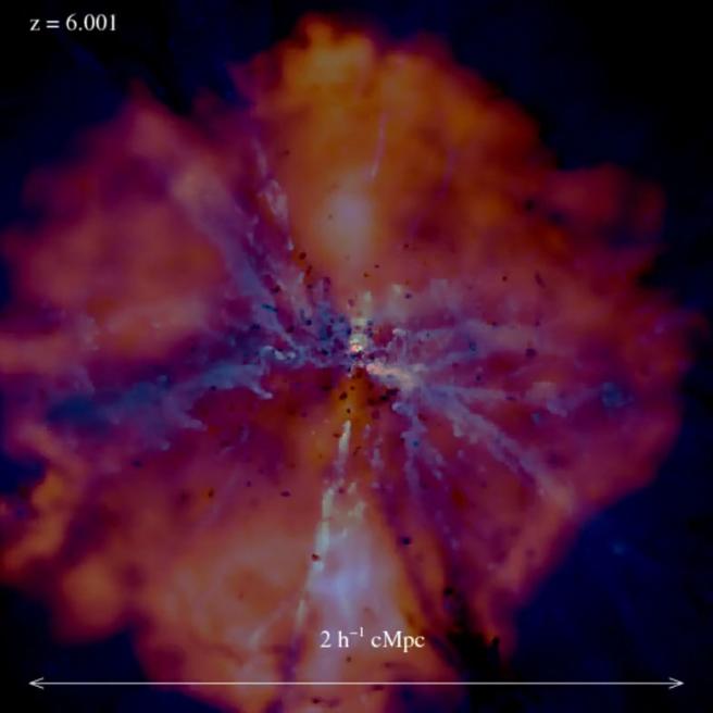 Powering of high redshift quasars Costa,