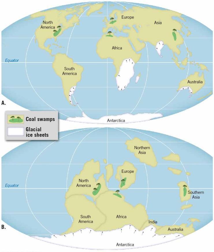 Continental Drift: An Idea Before Its Time Evidence for glaciation on continents now