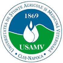 UNIVERSITY OF AGRICULTURAL SCIENCES AND VETERINARY MEDICINE CLUJ NAPOCA DOCTORAL
