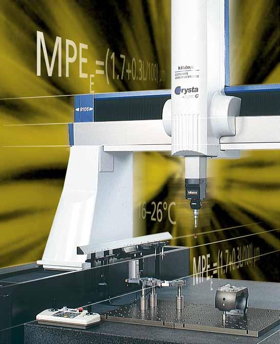 Coordinate Measuring Machines CRYSTA-APEX C The modular system for 3D CNC