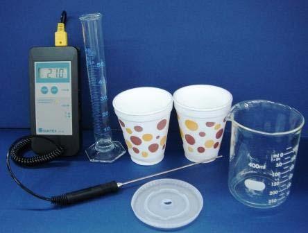 The Enthalpies of Reactions Collect 2 Styrofoam cups & a cup lid Digital thermometer Stop watch (from TA)