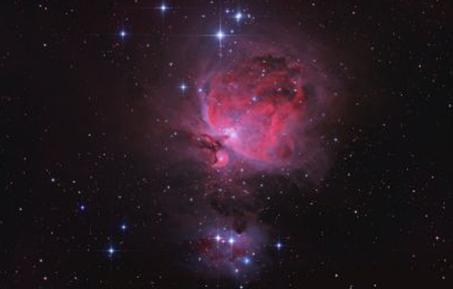 objects as The Great Nebula M42 in Orion.