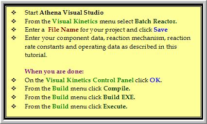 Athena Visual Studio Visual Kinetics Tutorial VisualKinetics is an integrated tool within the Athena Visual Studio software environment, which allows scientists and engineers to simulate the dynamic
