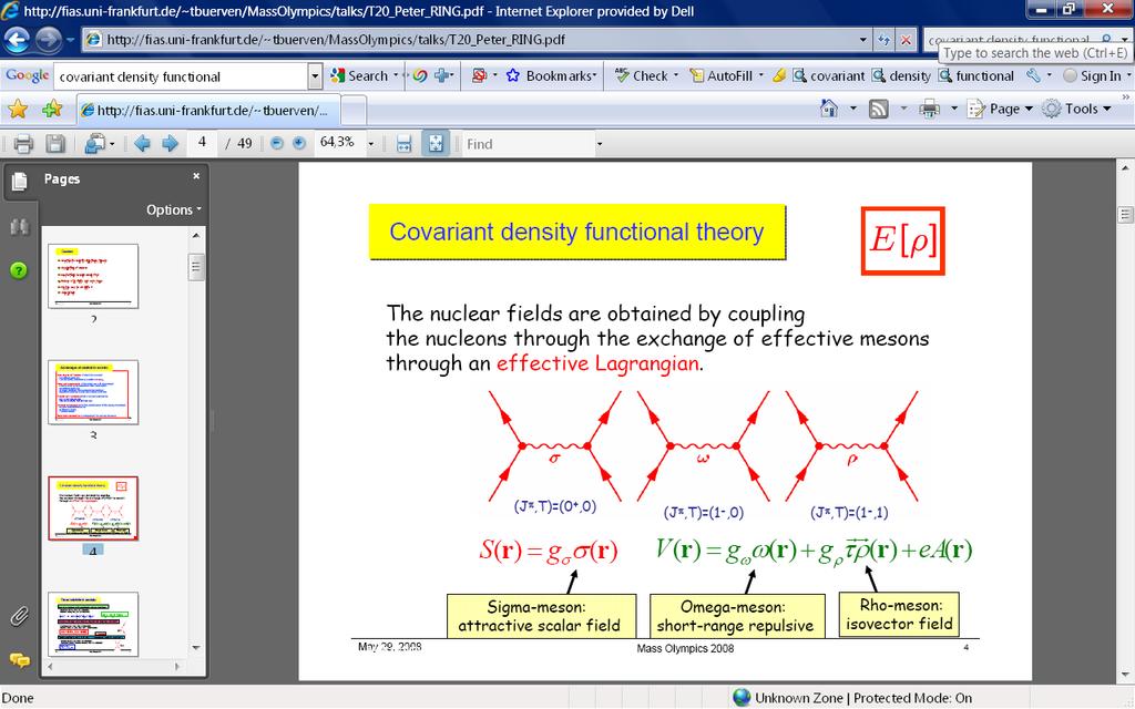 !!Covariant!density!funcRonal!