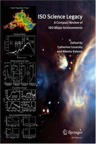 ISO Science Legacy Review Space Science Reviews Springer, 2005 Based on 1200 ref.