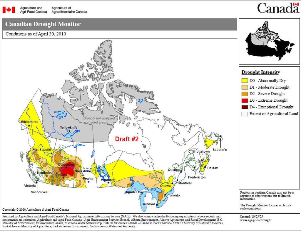 Prairie Drought Monitoring NADM from