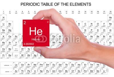 A helium atom has an atomic
