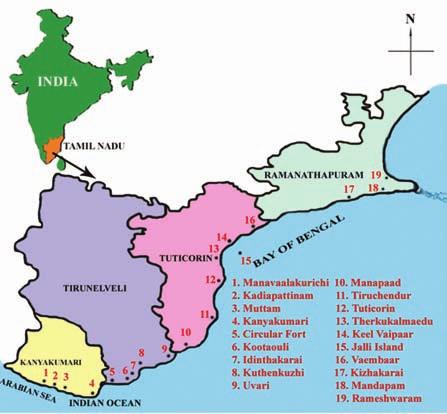 608 INDIAN J MAR SCI. VOL 43 (4), APRIL 2014 macroalgae from four Southern districts (Kanyakumari, Tirunelveli, Tuticorin and Ramanathapuram) of Tamil Nadu, India. A list of species is also presented.