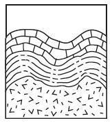 Converging tectonic plates, as shown in the figure below, can produce deep ocean