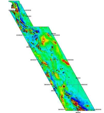 Advanced Geological Interpretation of Aeromagnetic Data: Applied Indirect Exploration Targeting