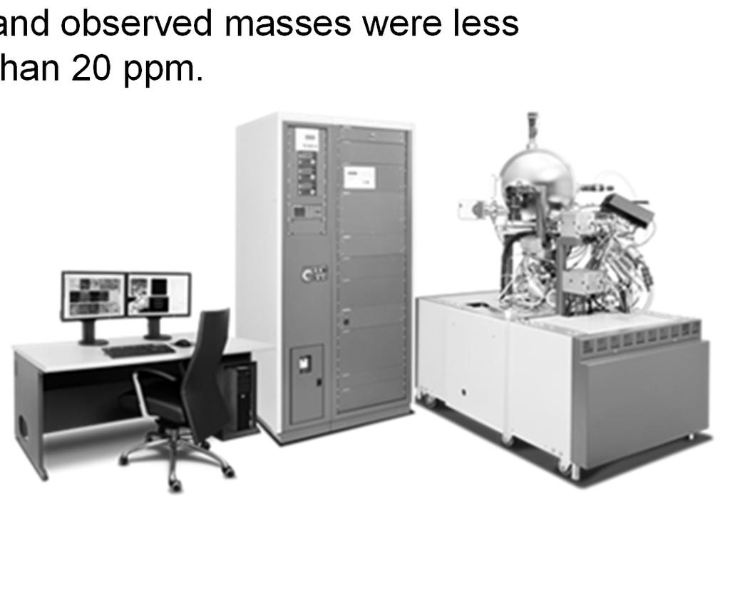 Experimental: SIMS SIMS data were acquired using a Model 7200 Physical Electronic instrument (PHI, Eden Prairie, MN) with an 8 kev Cs + primary ion source.