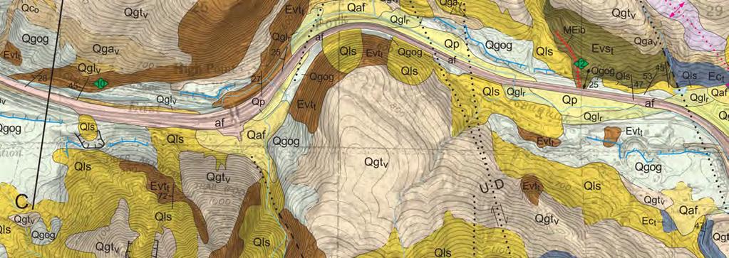 PROJECT LOCATION SE GRAND RIDGE DRIVE GEOLOGIC UNITS Qls Landslide deposits Qgi Ice-contact deposits, melt-out,