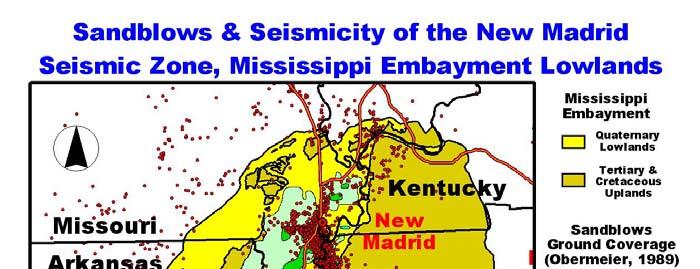Study Sites Geology and Seismicity - 43 General Geologic Setting and Seismicity of the FHWA Project Site in the