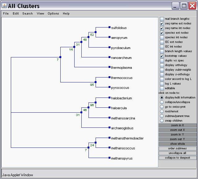 F 16Figure 16: Consensus tree generated with all clusters. 3.4.