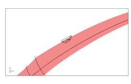 A simplified constant shear modulus is used that represents a measure of the rigidity of the vessel. The arteries are considered as a hyperelastic material by a neo-hookean model.
