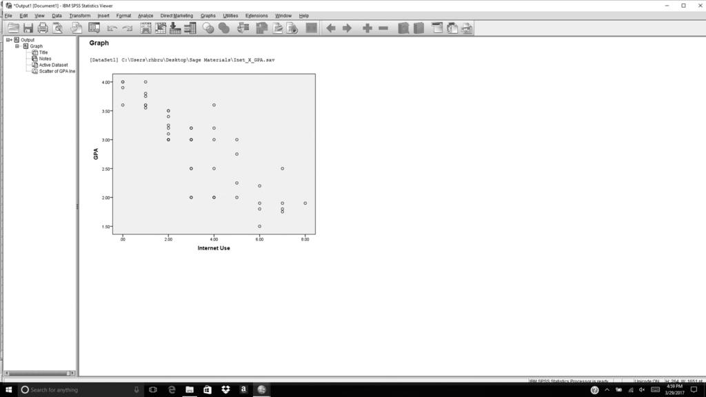 Chapter 14 Correlation Analysis and Linear Regression 397 SCREENSHOT 14.