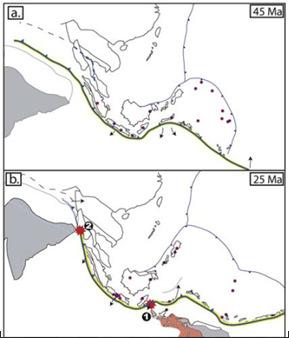 complicated in Myanmar Mid-Miocene