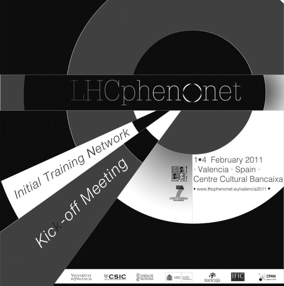 LHCPhenoNet Kick-off