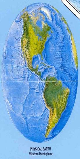 HEMISPHERES Geographers also have divided the Earth into: Using the