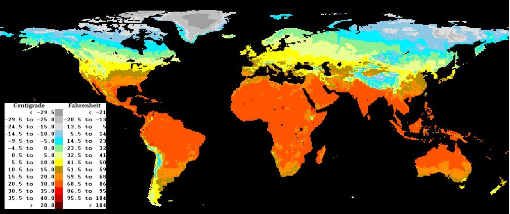 Climate Map: