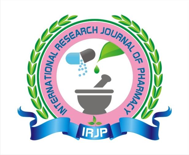 Margret Chandira R et al. IRJP 212, 3 (2) INTERNATIONAL RESEARCH JOURNAL OF PHARMACY www.irjponline.