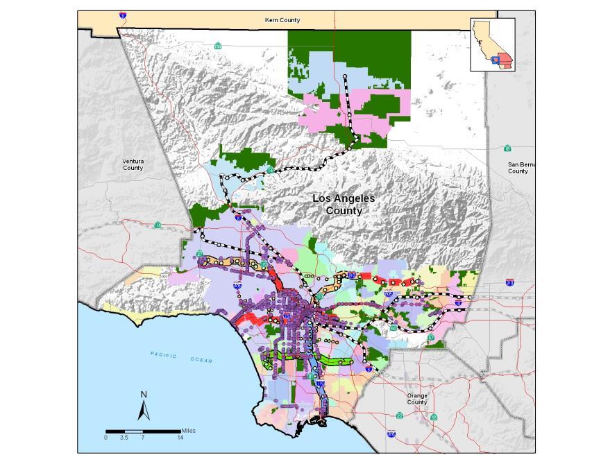 Los Angeles County Spheres of Influence,