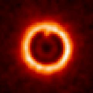 circumstellar disk as around the Butterfly Star in