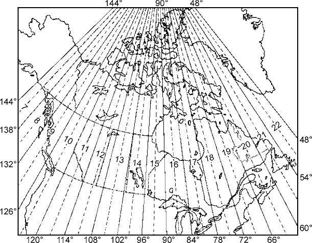 Map projection is a geometrical method of reducing the amount of distortion on a flat map.