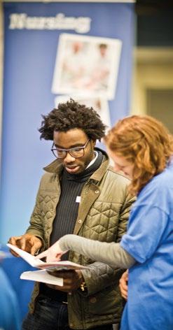 You can find out more about your courses, have tours to see where you will be taught, and meet subject tutors and current students for the course you have applied for.