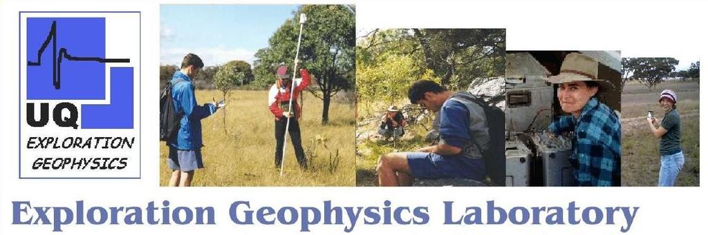 Course Profile ERTH3021: Exploration and Mining Geophysics Semester 2, 2014 Course Outline: This course builds on the general introduction provided by ERTH2020, and examines common