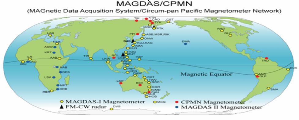A.F. Akpaneno, I.A. Adimula Variability of H-Component of the Geomagnetic Field from Some Equatorial.