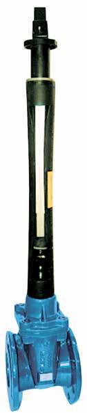 bar St / Zn Plug PVC Plug gasket NBR Square cap EN-GJS-00- (GGG-0) Threaded rod Stainless steel / Fixing bearing Telescopic extension Item