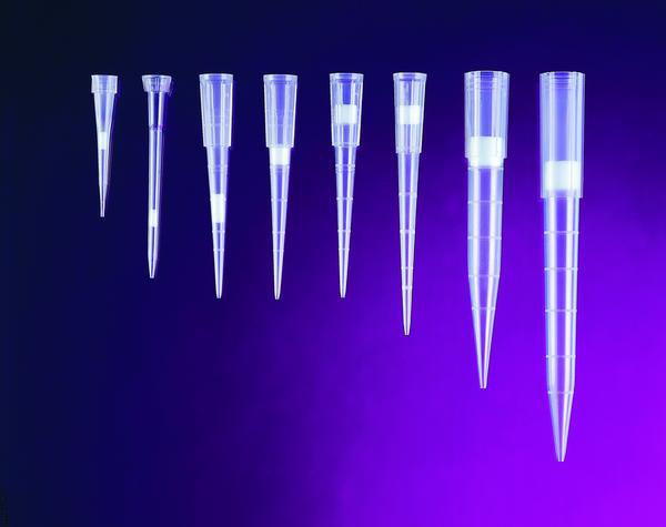 851 Universal Graduated Pipet. ALADN The 1-200µL tips are graduated at 10, 20, 50, 100, and 200. Beveled tip for precise and accurate sample discharge.