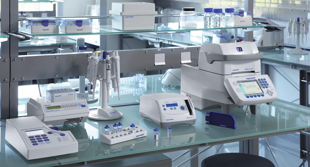 Where everything comes together Lab success from one source The Eppendorf Eporator fits perfectly into the Eppendorf product family for molecular and microbiology labs: Eppendorf offers a full range
