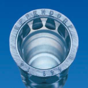 If narrow tubes are used, its tip ejector can be removed. The piston is corrosion-free and resistant against chemicals.
